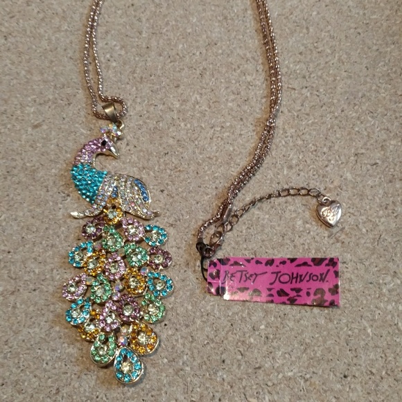 betsey johnson peacock